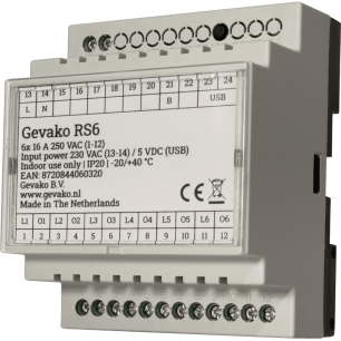 Smart Switch – Gevako RS6 – Home Assistant – ESPHome