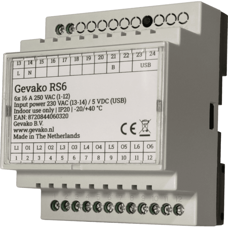 Smart Switch – Gevako RS6 – Home Assistant – ESPHome