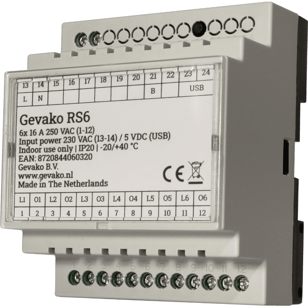 Smart Switch – Gevako RS6 – Home Assistant – ESPHome
