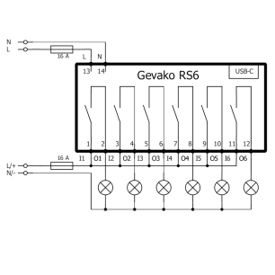 Smart Switch - Home Assistant - Smart Relais - Gevako
