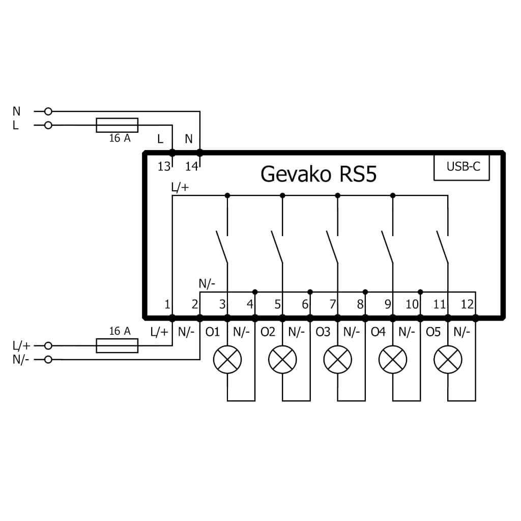 Smart Switch - Home Assistant - Smart Relais - Gevako