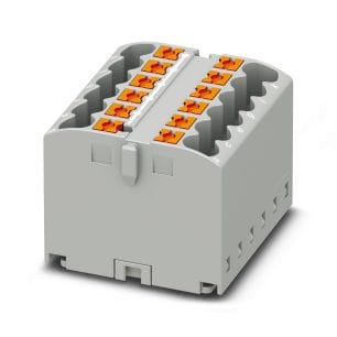 Phoenix Contact 3273286 Verteilerblock grau 12 Anschlüsse