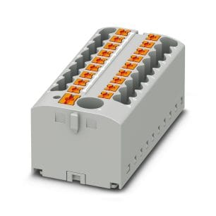 Phoenix Contact 3273374 Verteilerblock grau 19 Anschlüsse