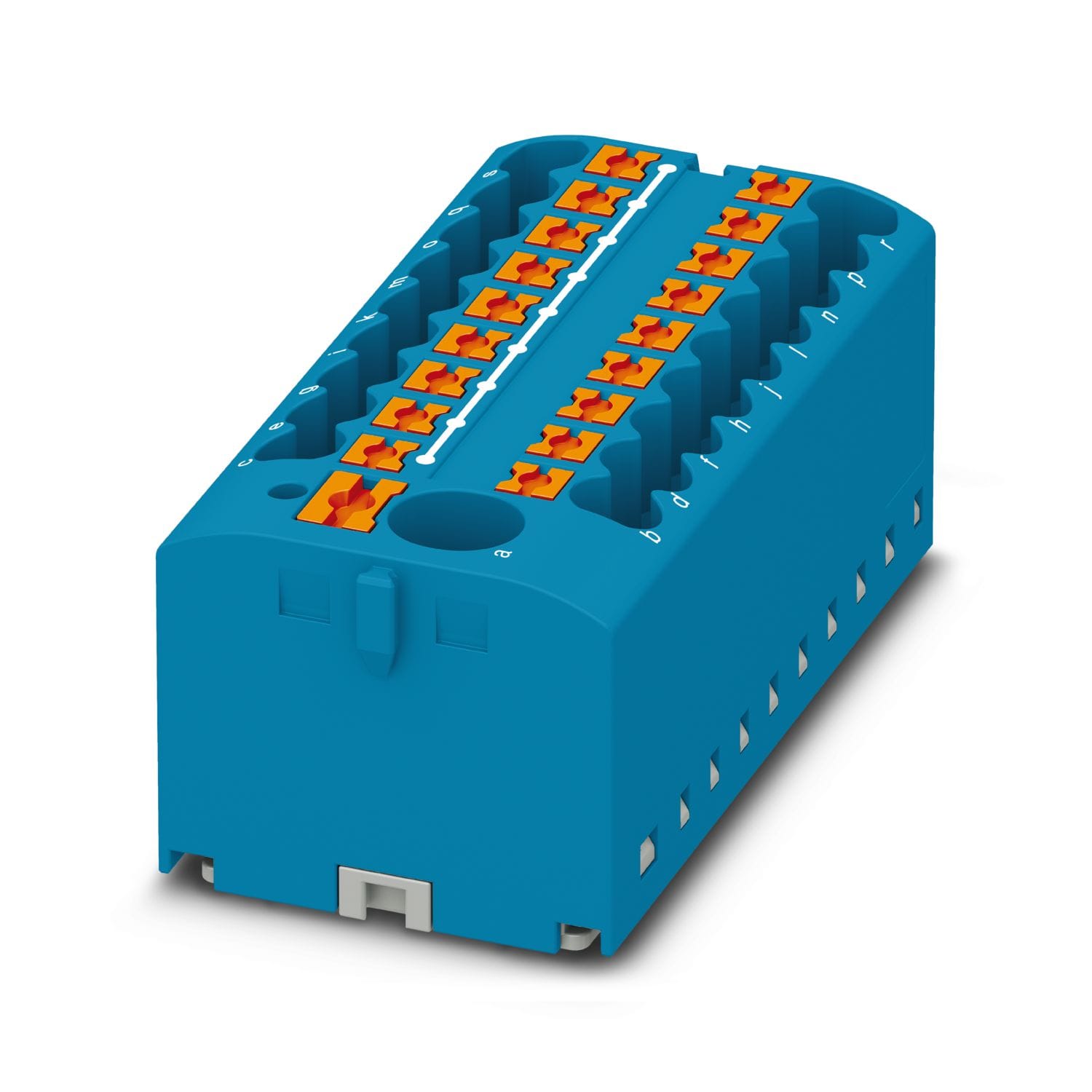 Phoenix Contact 3273376 Verteilerblock blau 19 Anschlüsse